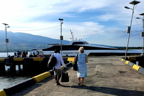 Transfert privé de l'aéroport de Lombok à l'île de GIli