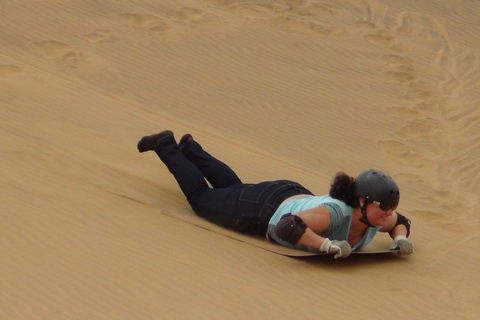 De Agadir/Tamraght/Taghazout: Sandoarding em Dunas de Areia