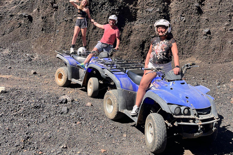 Tenerife: 100% Off-Road Quad Adventure with Pickups & Drinks Single Off-Road Quad Adventure with Pickup & Snacks