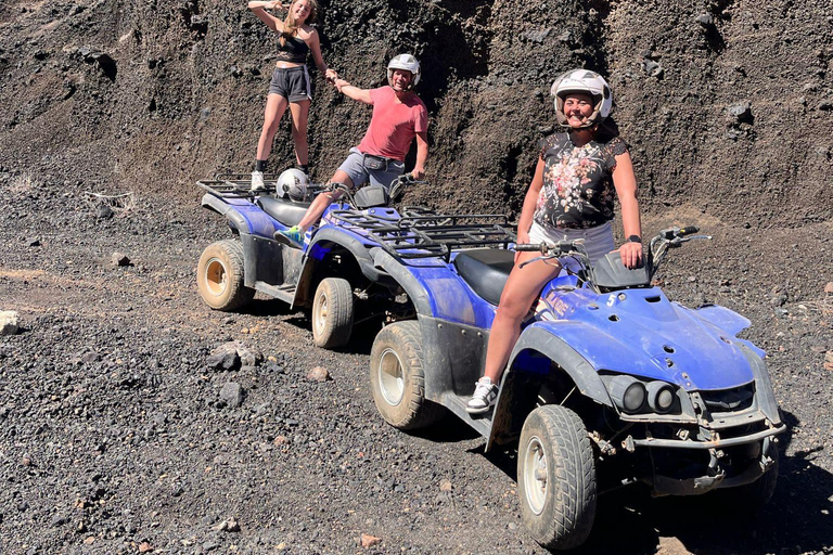 Tenerife: 100% Off-Road Quad Adventure with Pickups & Drinks Single Off-Road Quad Adventure with Pickup & Snacks
