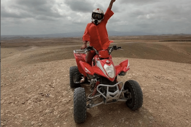 Marrakech: ATV y Camello con espectáculo al atardecer y cenaPaseo en quad y camello y cena-espectáculo