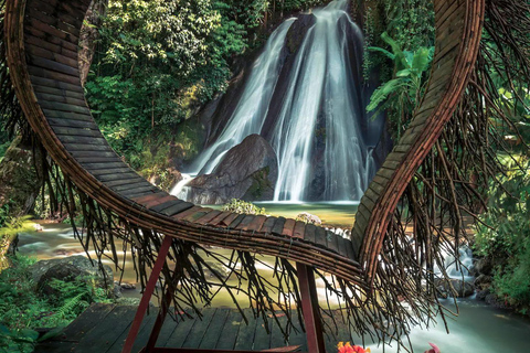 North Bali: Taman Ayun Temple, Jatiluwih, Campuhan Waterfall North Bali Tour with Central Bali Area pick up
