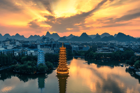 Guilin city highlights day tour with local delicous lunch