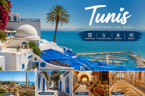 Tunis Express :Carthage, Sidi Bou Saïd & Médina with GENZ
