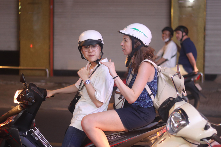 Ho Chi Minh City: Vintage Vespa Nightlife Tour Meeting Point for Guests Staying Outside District 1, 3, & 4