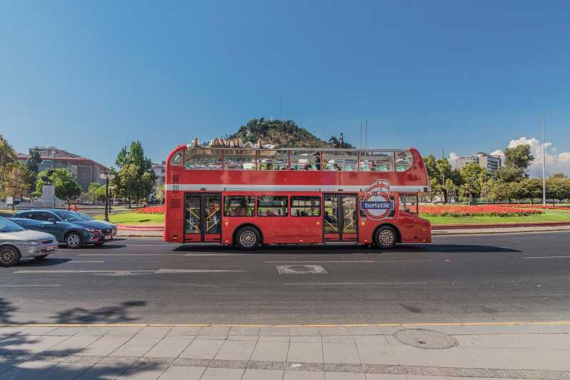 Santiago: 2-Day Hop-On Hop-Off Bus Ticket and Cable Car