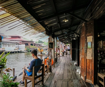 Foto Esplorando Bangkok: Klong Bang Luang