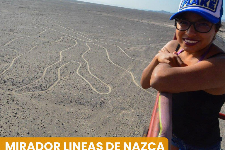 Vanuit Lima: 2 Dagen Nazca Lijnen, Paracas Ica HuacachinaVANUIT LIMA: Paracas Ica Huacachina Nazca 2D/1N