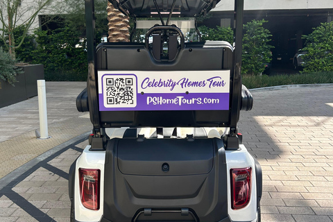 Palm Springs: Celebrity Homes Guided Electric Cart Tour Explore Palm Springs Celebrity Homes in Style