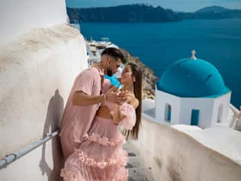 Oia: Parfotografering med 30 redigerade bilder