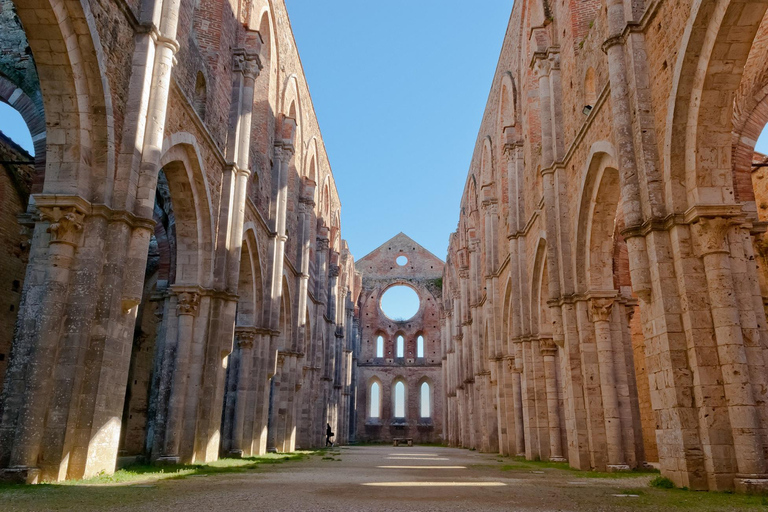 San Gimignano, Volterra, St Galgano Abbey small group tour