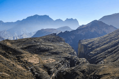 Ganztägig zum Wadi Bani Awf-Balad Sayt-Nakhal Fort-Hot Spring