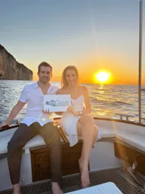 Capri: Bootstour bei Sonnenuntergang