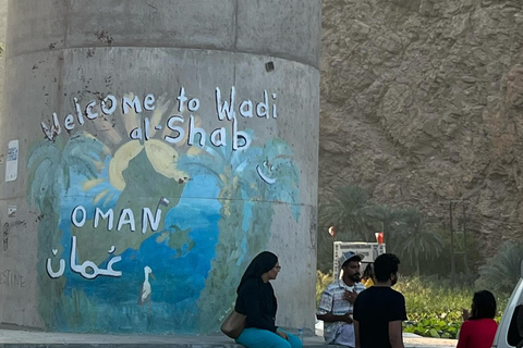 Wadi Shab Hike, Fins Beach Swim & Bimmah Sinkhole Tour