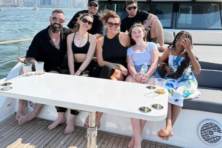Private Luxury Yacht Tour Dubai BEST VALUE: 3 Hours + Complimentary e-Shisha