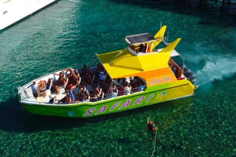 Protaras: Blue Lagoon Cruise met The Yellow Boat Cruises