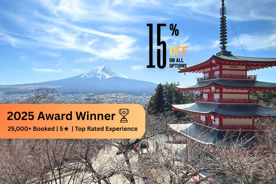 Tokio: Individuelle & private Tour zum Fuji mit Fahrer. Foto: GetYourGuide Tokio: Individuelle & private Tour zum Fuji mit Fahrer. Foto: GetYourGuide