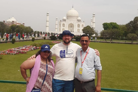 Agra: Excursão a pé guiada particular de 3 horas pelo Taj Mahal