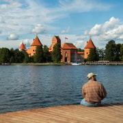Jims Tour von Vilnius nach Trakai & zum Hügel der Engel