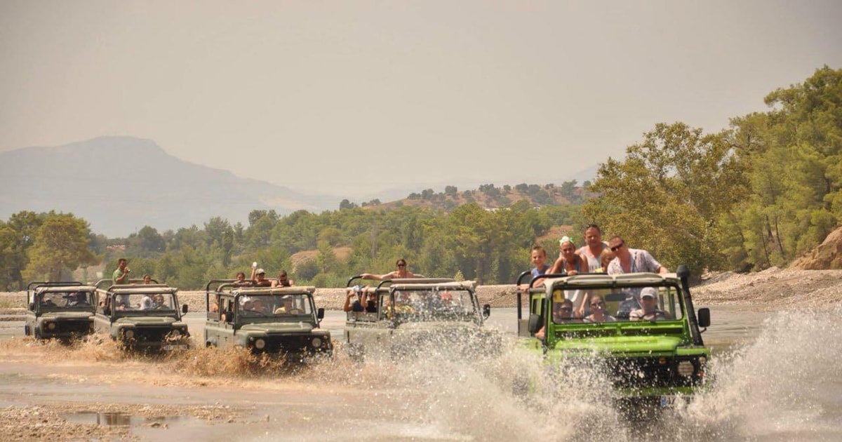 Antalya: Off Road, Ziplining, Rafting, & Quad Safari +Lunch | GetYourGuide