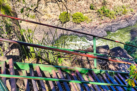 Guided Hike under the Bridge into the Zambezi Gorge Victoria Falls: Gorge Hike under the Bridge