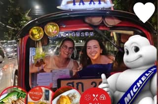 Bangkok: Michelin-Streetfood-Tour im Tuk-Tuk mit Abholung