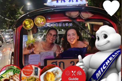 Bangkok: Michelin Street Food Tour by Tuk-Tuk with Pickup