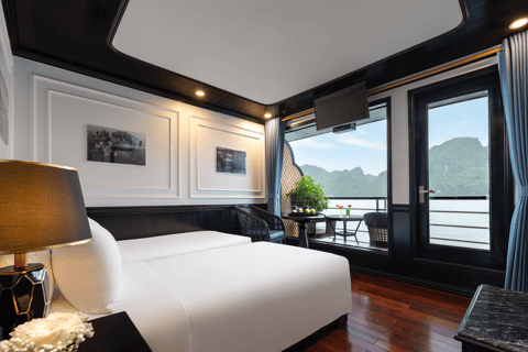 Hanoi: crociera di 2 giorni Halong-Lan Ha Bay BEST SELLER 5* in balcone