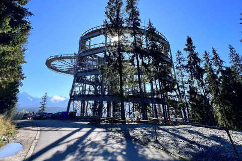 Sky Walk Heart of Poronin & Thermal Baths from Kraków Private Tour