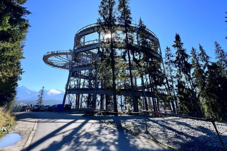 Sky Walk Heart of Poronin & Thermal Baths from Kraków Private Tour