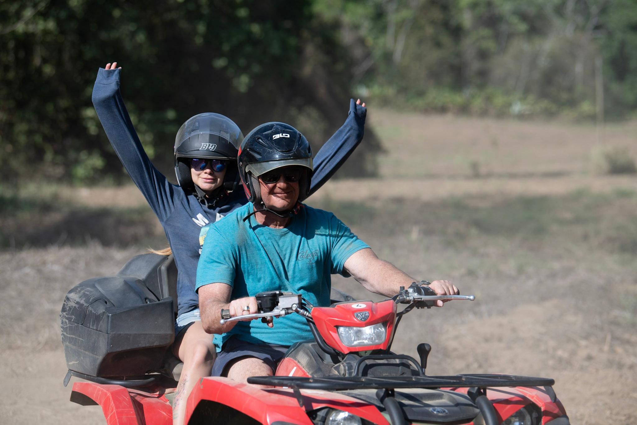 Jaco Beach: 4-stündige Quad-Tour, Wasserfall & leckeres Mittagessen im Regenwald