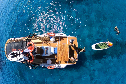 Saint Raphaël: "Secret Beaches" Cruise Tour - Chill & Paddle Saint-Raphaël: “Secret Beaches” Boat Tour – Chill & Paddle