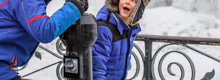Excursion hivernale privée à Niagara avec 4 attractions et dégustation de sirop