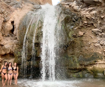 Atacama: Trekking, Waterfalls, & Hot Springs Tour with Lunch