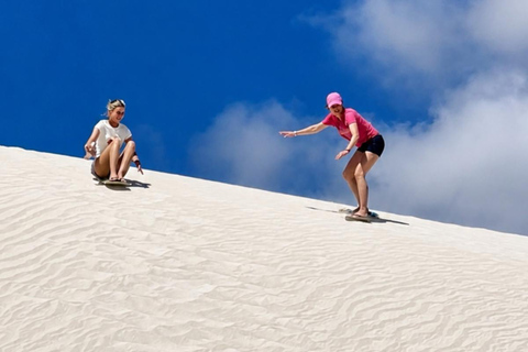 Perth to the Pinnacles with 4WD desert drive & sandboarding