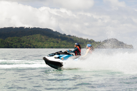 Langkawi Jetski Tour Rookie Paket mit Abholung und RücktransferEinzelfahrer (1 Person/Jetski)