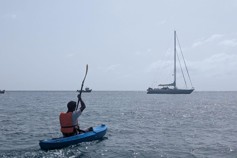 Wycieczka kajakowa z przewodnikiem po zatoce Tarrafal