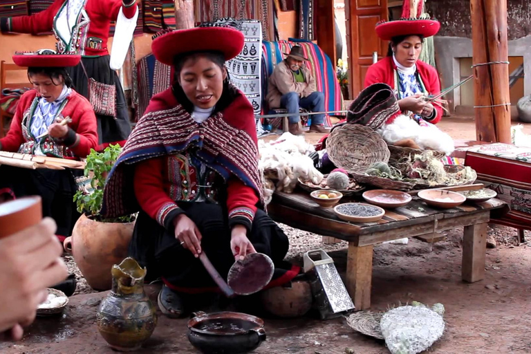De Cusco: Vale Sagrado e Minas de Sal de Maras com almoçoVale Sagrado e Minas de Sal de Maras com almoço