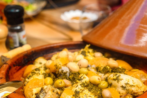 Matlagningskurs i marockansk mat med en lokal kock i Marrakech