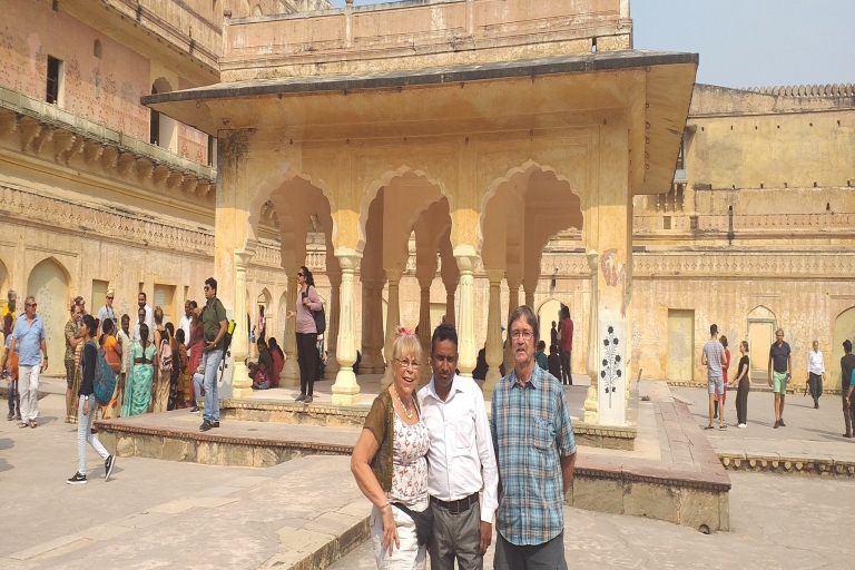 3 dzień 2 noce Wycieczka po Złotym Trójkącie Delhi Agra JaipurWycieczka z 3-gwiazdkowymi hotelami, transport, przewodnik