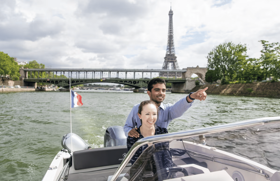 Cruise on a private small boat inside Paris | GetYourGuide