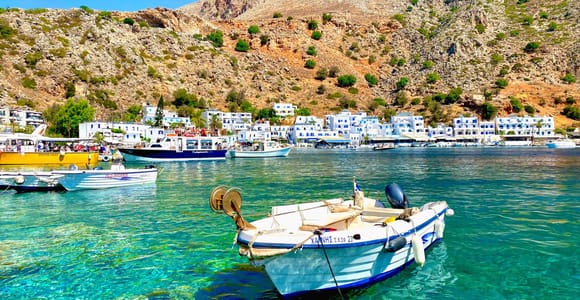 Scaleta/Rethymno/Kavros to Loutro and Sweet Water Beach Tour