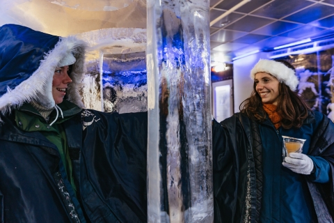 Reykjavik : entrée au bar Magic Ice et verre de bienvenue