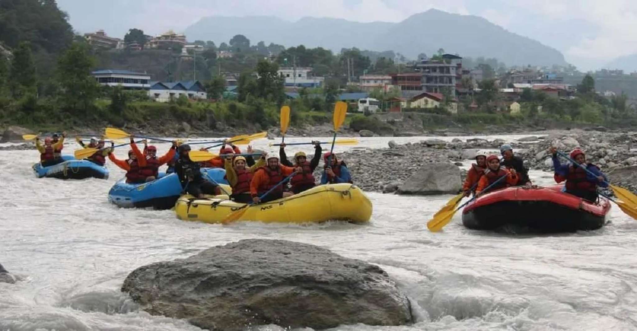 Pokhara, Oberes Seti (Weißes Wasser) Tag Rafting - Hizvo