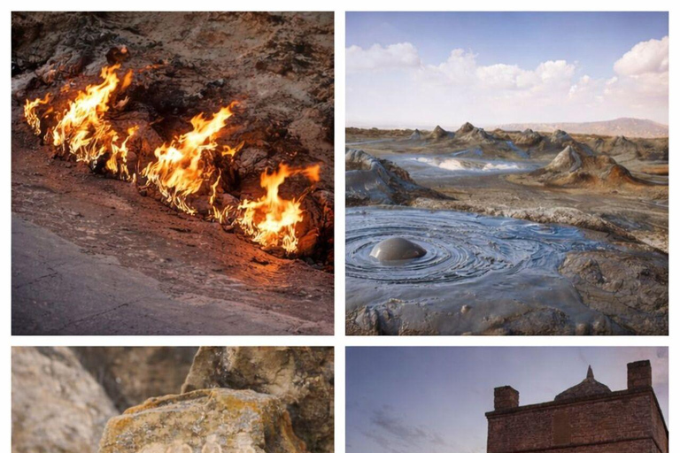 Baku: Gobustan & Absheron 4x4 Journey with Traditional Lunch Gobustan & Absheron daytrip with Entrance fees