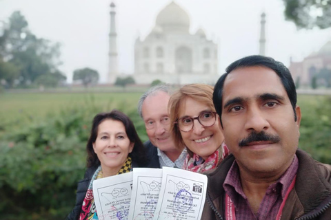 Agra: Taj Mahal & Agra Fort Visit with Skip-the-Line Access