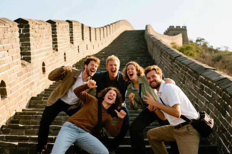 Mutianyu Great Wall Bus Trip+Ticket 7/8/9/10/13/13:30/15:30 Mutianyu Great Wall Afternoon Bus Tour with Ticket