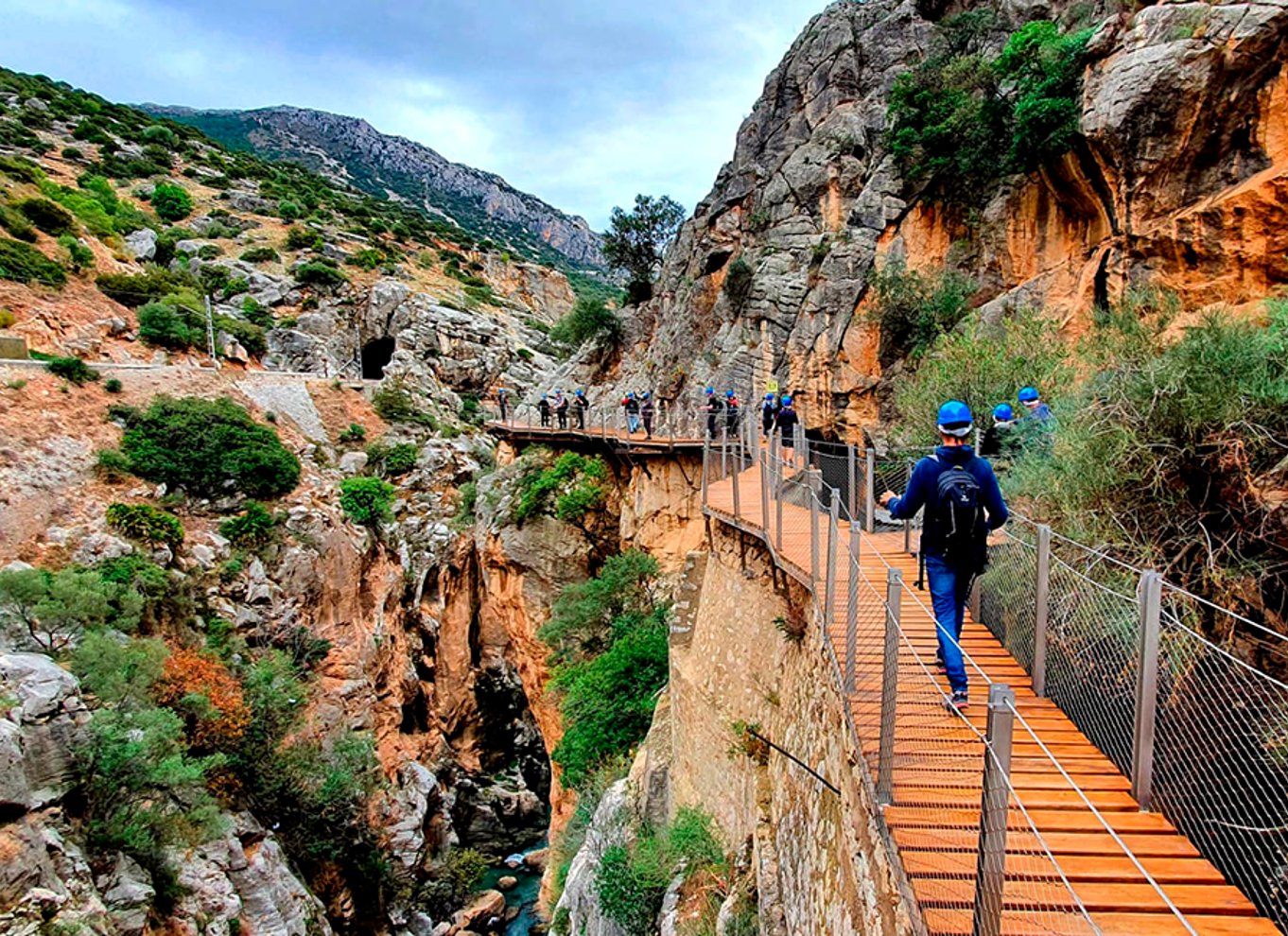 Málaga: Caminito del Rey guidet tur med transport