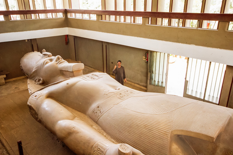 Pirámides de Guiza, Saqqara y Menfis: tour privado, almuerzo