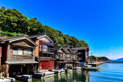 Costa de Kioto Amanohashidate, Casas Funaya de Ine Excursión de 1 día9:50 Recogida en Kioto